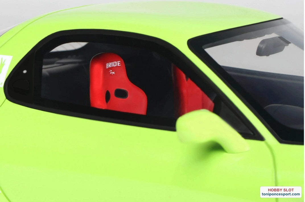 ROCKET BUNNY AERO (V1) MAZDA RX7 (FD3S) PEARL GREEN 2015