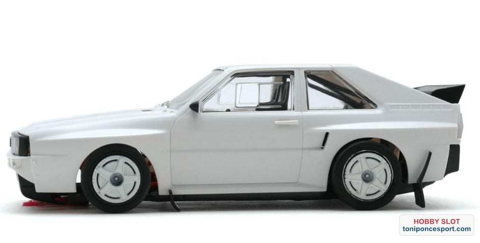 A. Quattro S1 White Racing Kit - Anglewinder In-Flex 2.0 Chassis