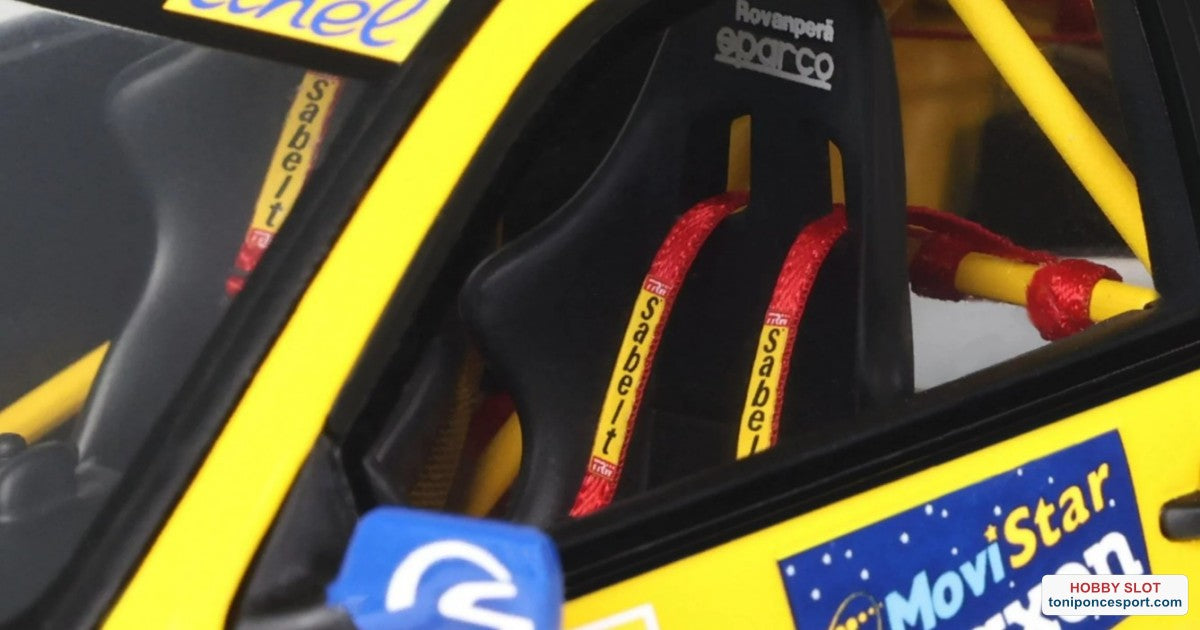 Seat Ibiza Kit Car Evo 2 Team Repsol Nº15 Rallye Montecarlo 1998 "Harri Rovanpera - Voitto Silander"