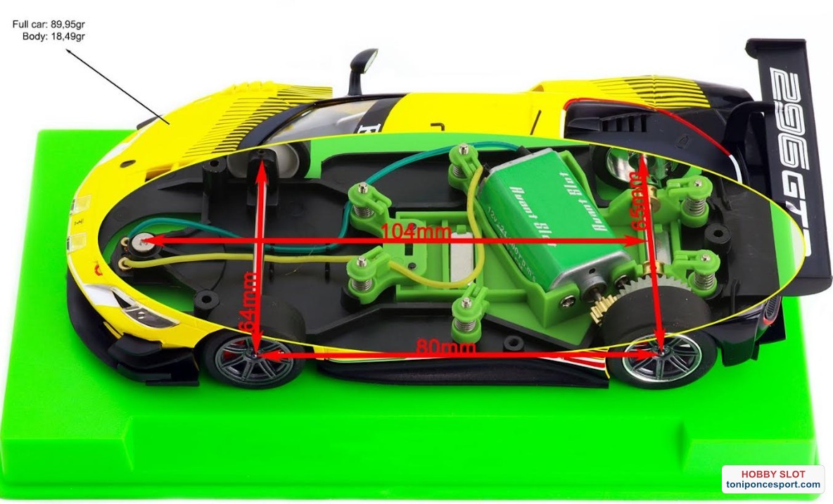 F-296-GT3 Presentation Yellow