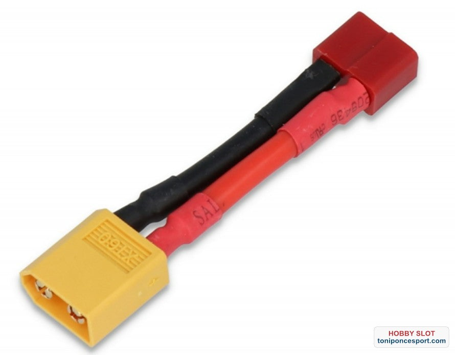 Concector Adapter with cable T-Plug F - XT60 M 50mm.