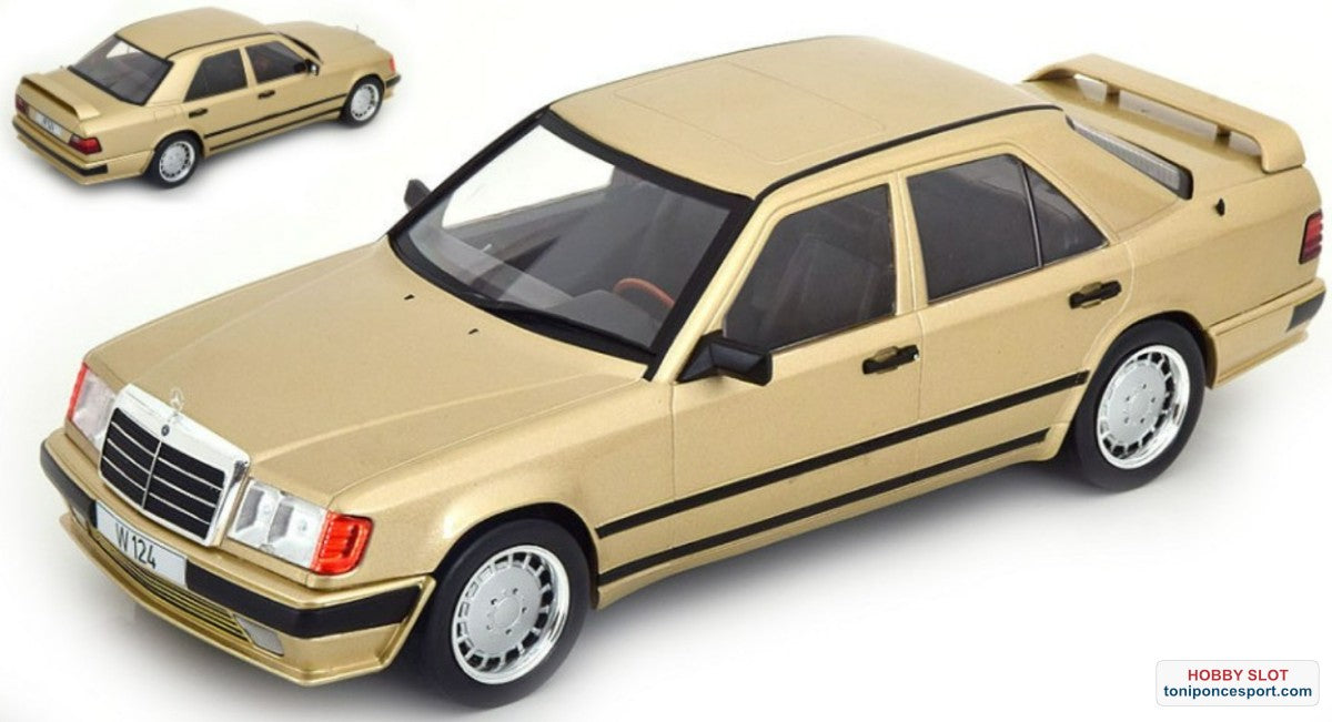 Mercedes-Benz W124 Tuning Dorado Metalizado 1986