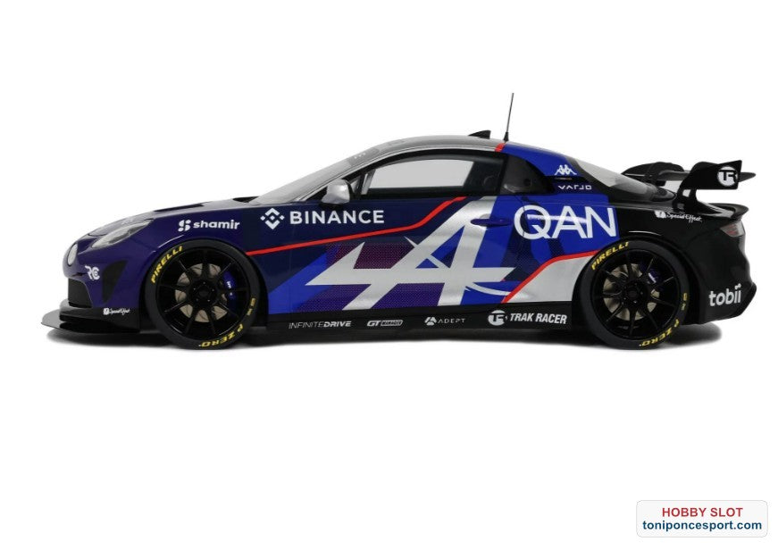 ALPINE A110 GT4 EVO BLUE ALPINE ESPORTS SERIES 2024