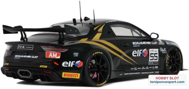ALPINE A110 GT4 EVO BLACK P. HUTEAU/ L. HURGON GT4 EUROPEAN SERIES 2024