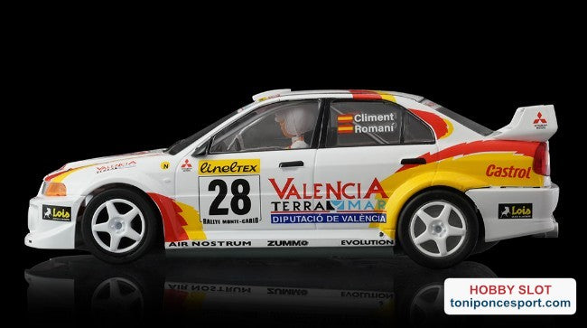 Mitsubishi Evo V Rally Montecarlo 1999 #28 Climent/Romani. R-Version AW