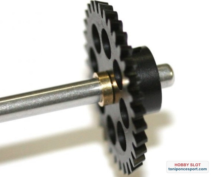 Corona Z32 x 17 Ø engranaje angular NEGRO