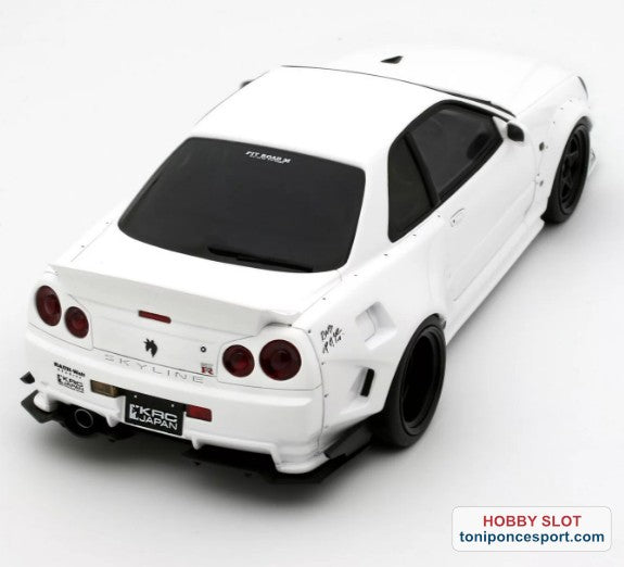 Kit de carrocería Nissan Skyline GT-R R34 KRC QX1 2019