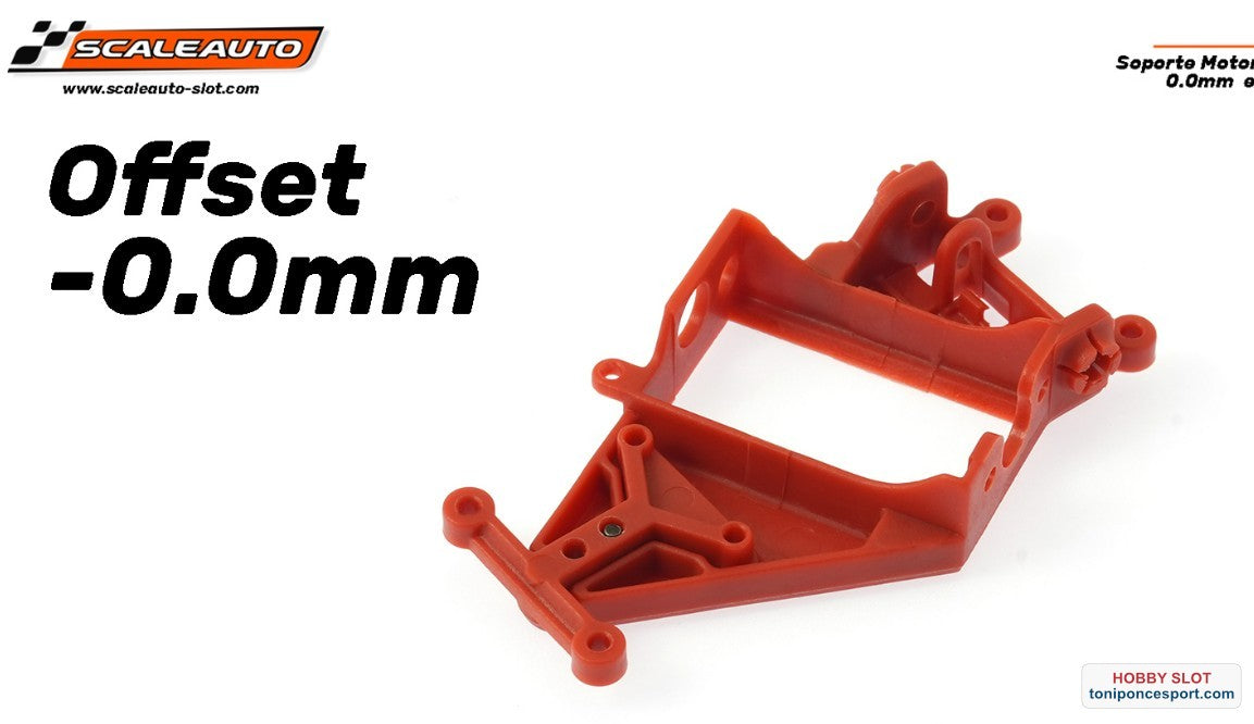Soporte Motor AW RT3 Offset 0.0mm hard (red)
