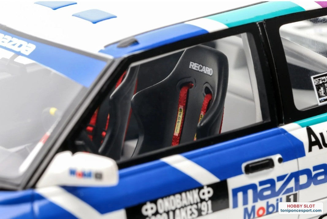 Rally de los 1000 lagos Mazda 323 GTX Gr.A 1991