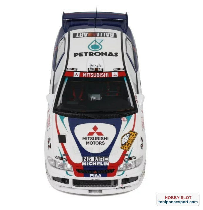 MITSUBISHI LANCER EVO III GR. A WHITE T. MAKINEN RALLY AUSTRALIA 1996