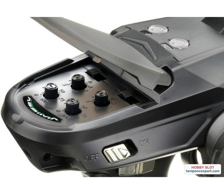 Emisora 6 canales "CR6S" 2.4GHz con receptor para coches crawler