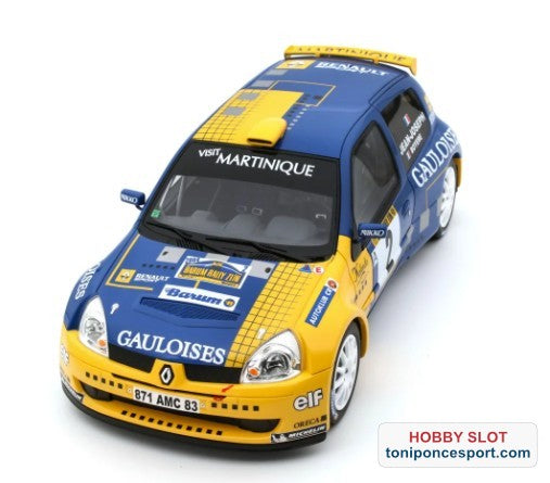 RENAULT CLIO S1600 #2 S. JEAN-JOSEPH BARUM RALLY ZLIN 2004