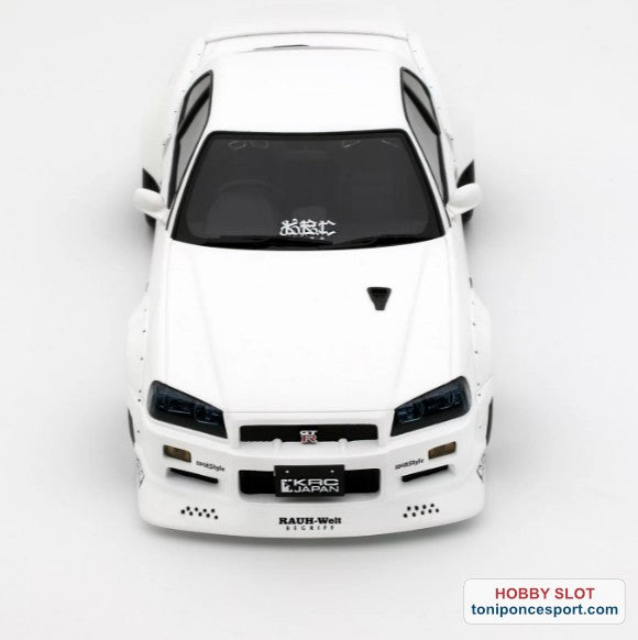 Kit de carrocería Nissan Skyline GT-R R34 KRC QX1 2019