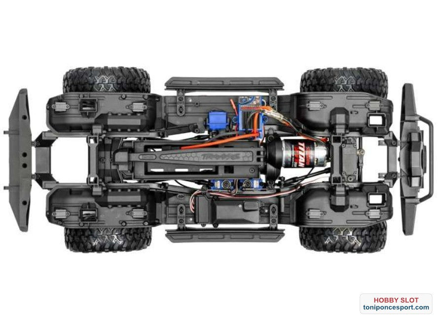 Crawler Land Rover Defender TRX-4 Red.