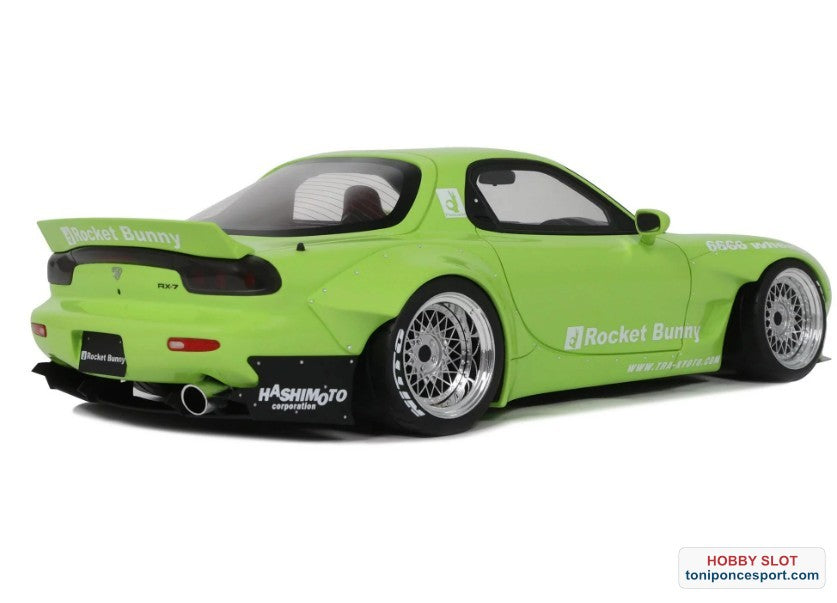 ROCKET BUNNY AERO (V1) MAZDA RX7 (FD3S) PEARL GREEN 2015