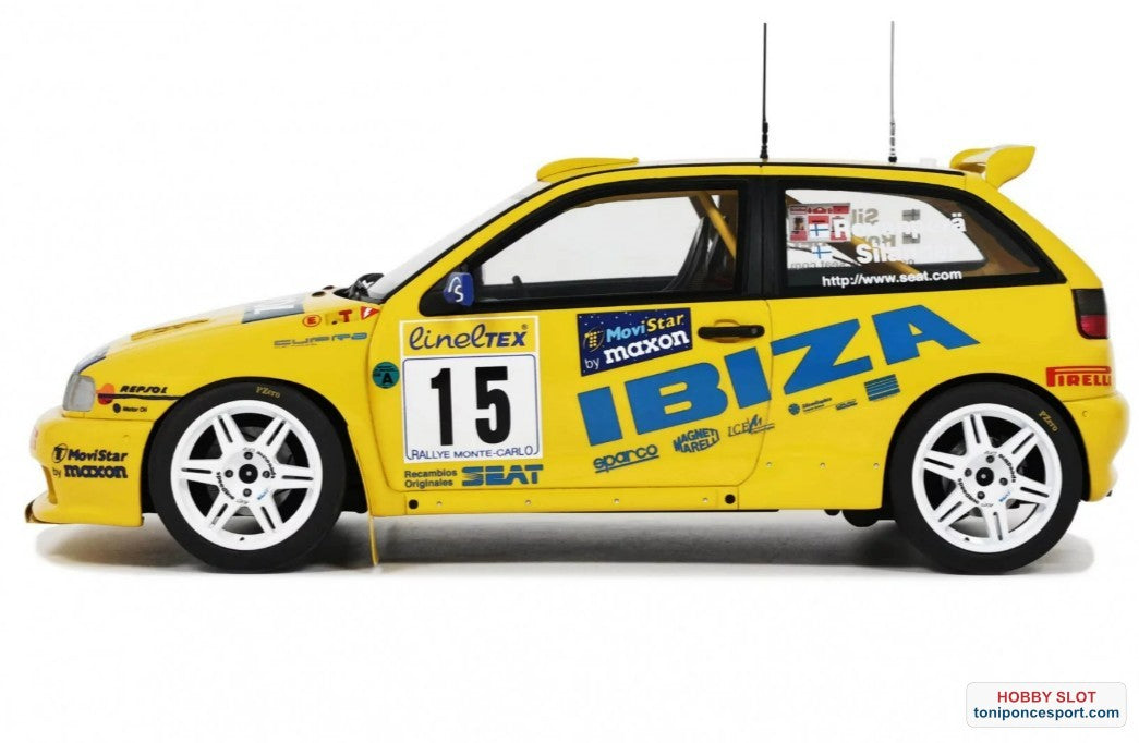 Seat Ibiza Kit Car Evo 2 Team Repsol Nº15 Rallye Montecarlo 1998 "Harri Rovanpera - Voitto Silander"