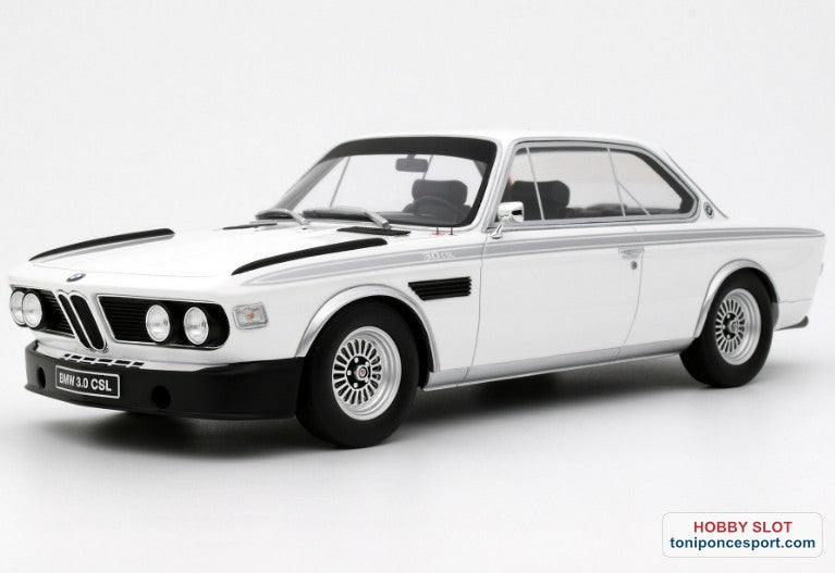 BMW 3,0 CSL CHAMONIX WHITE 1972