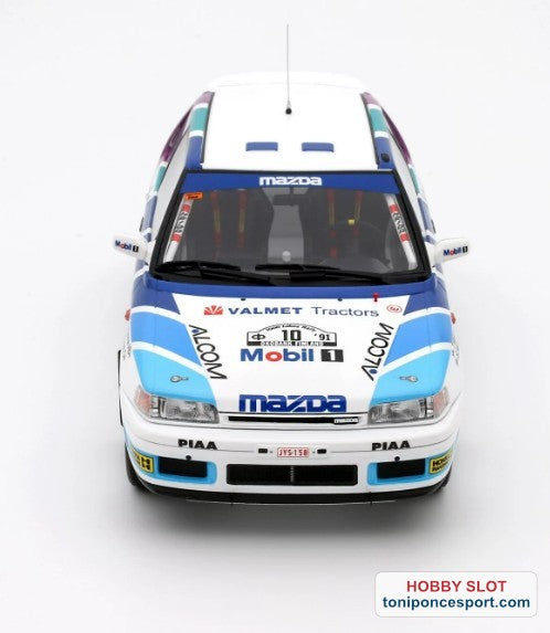 Rally de los 1000 lagos Mazda 323 GTX Gr.A 1991