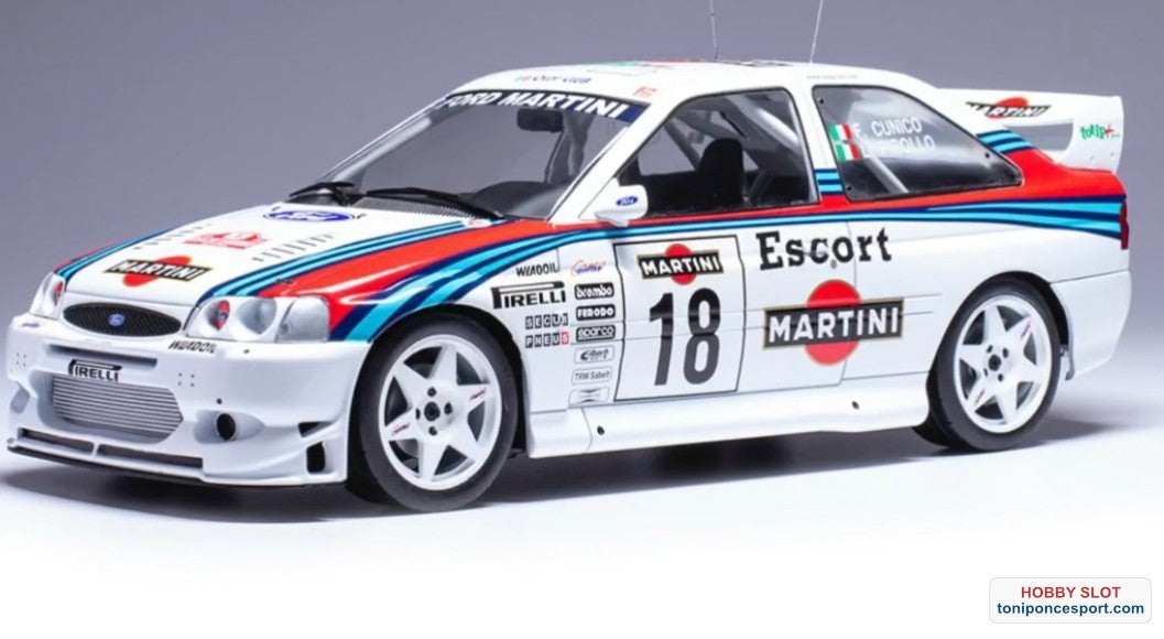 Ford Escort WRC, Rally Sanremo, 1998, #18 G.Cunico