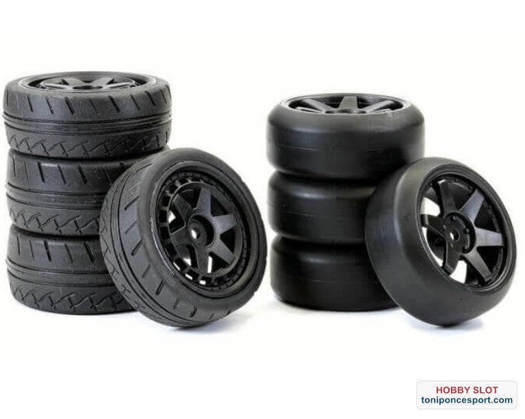 BMW EVO30 1/10 BRUSHED STREET CAR RTR - NEGRO