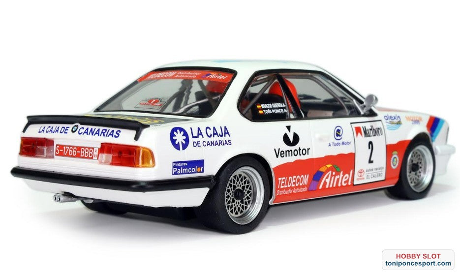 BMW 635 csi Rallye de Telde 2000 "Toñi Ponce - M. Guerra" 350 und.