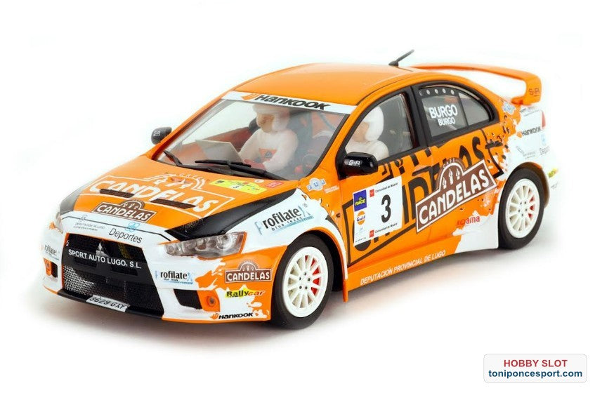 Mitsubishi Evo X Pedro Burgo - Rally de Madrid.