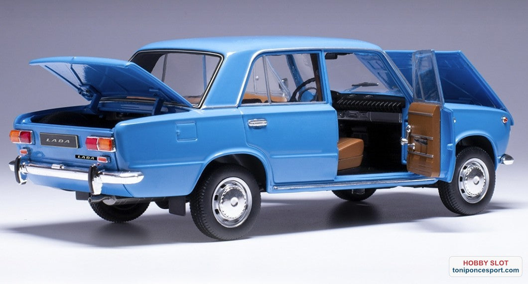 Lada 1200, blau, 1971
