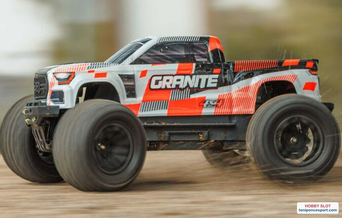 Monster Truck GRANITE MEGA 665 4X4 RTR Brushed Orange.