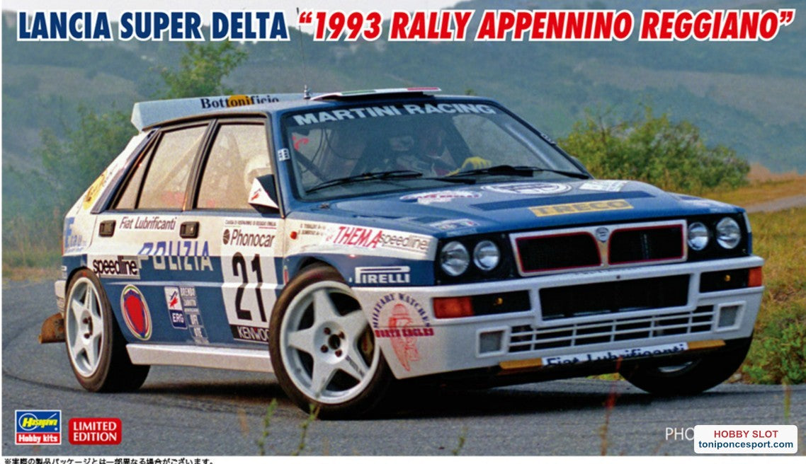 Lancia Super Delta 1993 Rally Appenino Reggiano