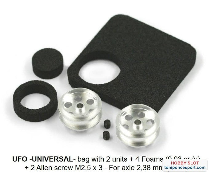 Llanta 15,9 x 8,5 UFO -UNIVERSAL- (x2)