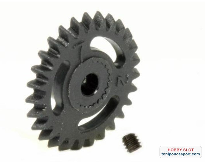 Corona 27d. Procomp-RS M50 Anglewinder 25° para eje 2.38mm ø15.8mm. Tornillo M2,5.