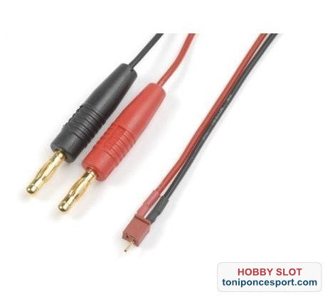 Conector Charge lead Mini Deans, silicon wire 20AWG (1pc)