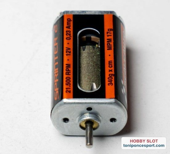 Motor SC-25 Sprinter2 21500rpm rpm, 0,23 Amp. 340 gr* cm.