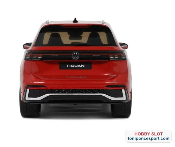 VOLKSWAGEN TIGUAN E TSI R-LINE PERSIMMON RED METALLIC LB3B 2024