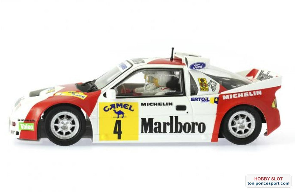 Ford RS200 Cto. de España Tierra 1989 #4 R-Version AW con Chasis Medium (gris)