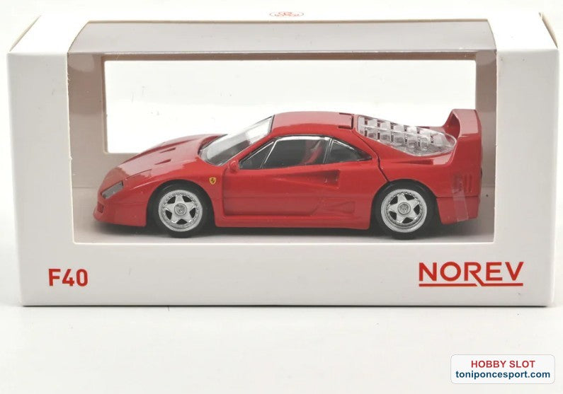 FERRARI F40 JET ROJO