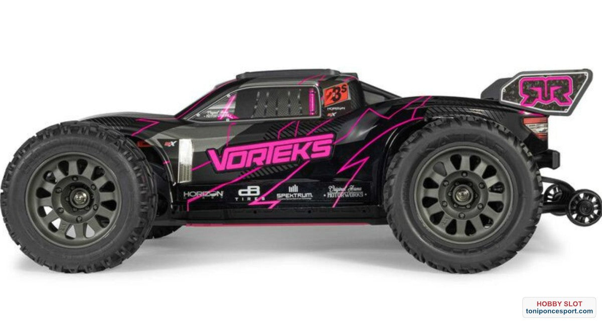 Monster VORTEKS 223S DSC 2WD RTR Brushless Stadium Truck Pink.