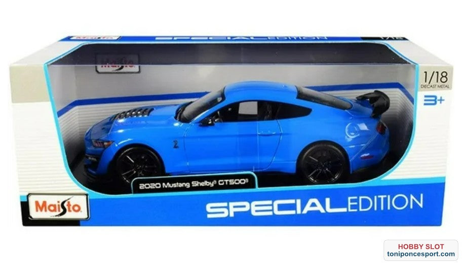 MUSTANG SHELBY GT500 AZUL 2020