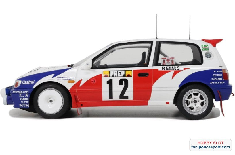 NISSAN SUNNY GTI-R WHITE TOMMI MAKINEN RALLYE MONTE CARLO 1992