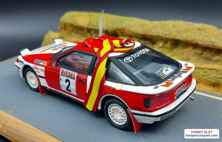 Toyota Celica GT-4 Rallye San Remo de 1990 - Carlos Sainz / Luis Moya