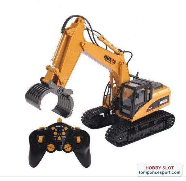 EXCAVADORA PINZA Y BRAZO METALICOS 2,4GHZ