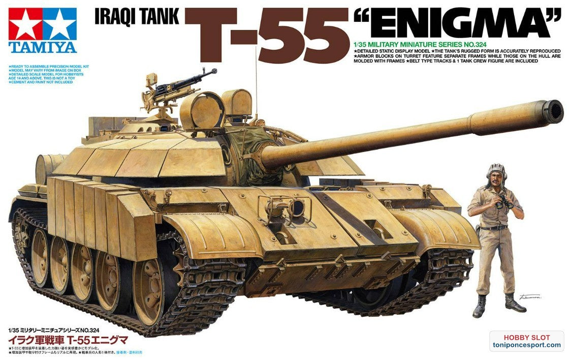 Tanque T-55 iraquí Enigma 1/35
