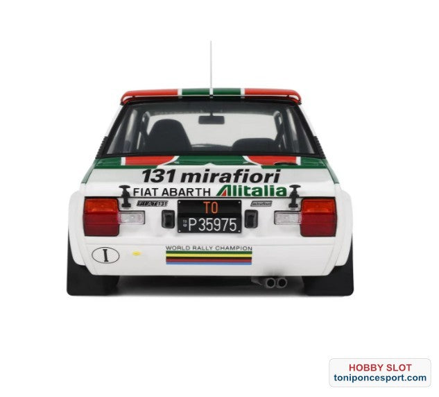 FIAT 131 ABARTH WHITE M. ALEN RALLYE PORTUGAL 1978