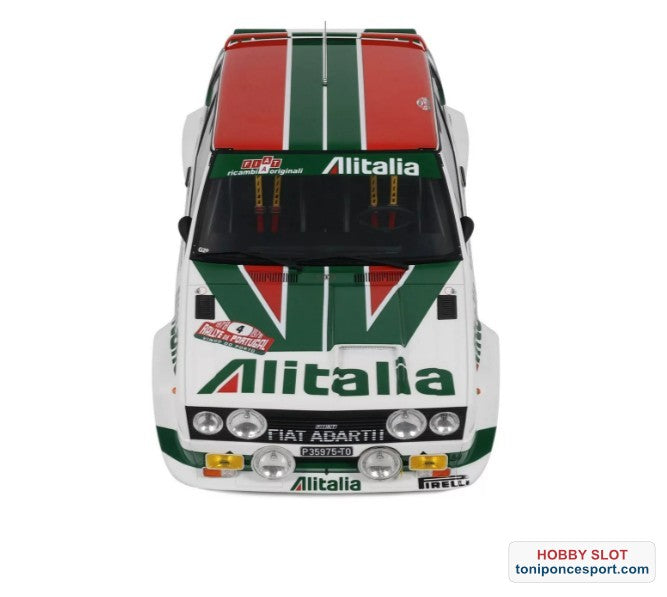 FIAT 131 ABARTH WHITE M. ALEN RALLYE PORTUGAL 1978