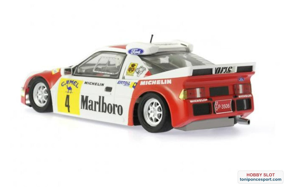 Ford RS200 Cto. de España Tierra 1989 #4 R-Version AW con Chasis Medium (gris)