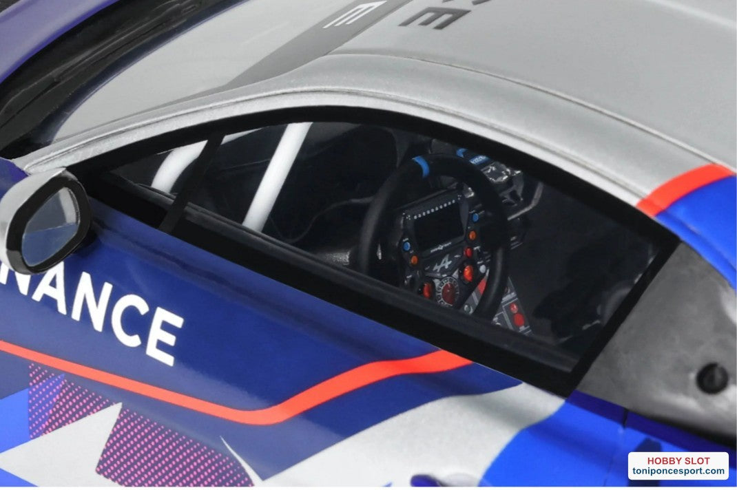 ALPINE A110 GT4 EVO BLUE ALPINE ESPORTS SERIES 2024