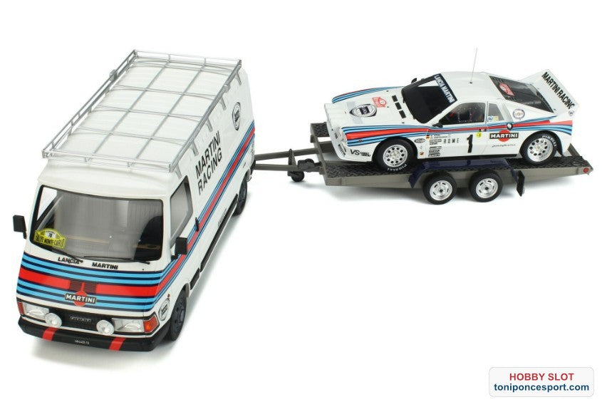 Pack Fiat 242 Lancia 037 Gr.B Rallye Monte Carlo 1983 Walter Röhrl