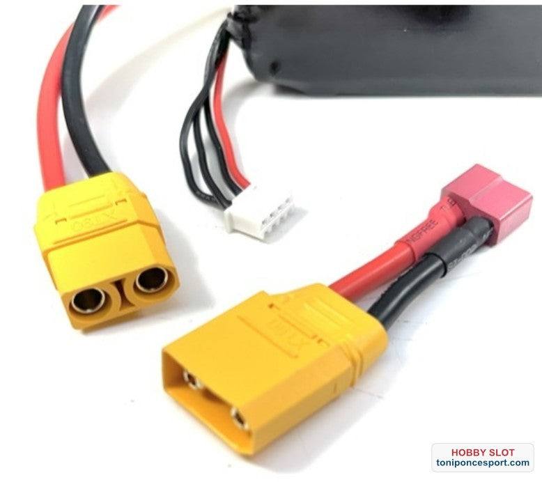 Bateria Vol.2 LiPo 2S 7,4V-50C 6000 HC (XT90/T-Plug)
