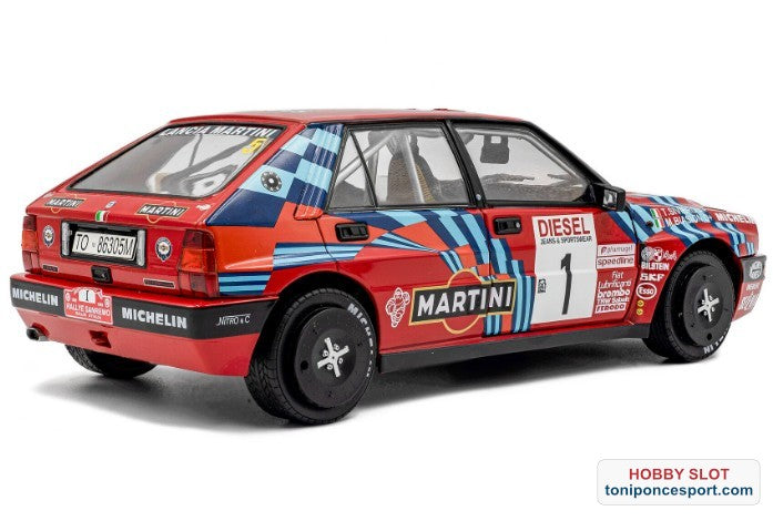 Lancia Delta HF Integrale Rally San Remo 1989 #1 M.Biasion / T.Siviero
