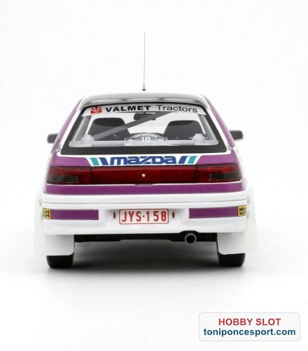 Rally de los 1000 lagos Mazda 323 GTX Gr.A 1991